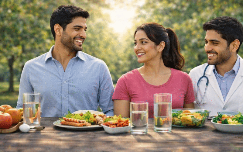 স্বাস্থ্যকর খাবার, ফলমূল ও চিকিৎসকের পরামর্শের মাধ্যমে হৃদযন্ত্র সুস্থ রাখার লাইফস্টাইল চিত্র